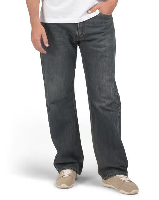 【預購】H061259 LEVI'S 555 寬鬆直筒牛仔褲 (深藍色)