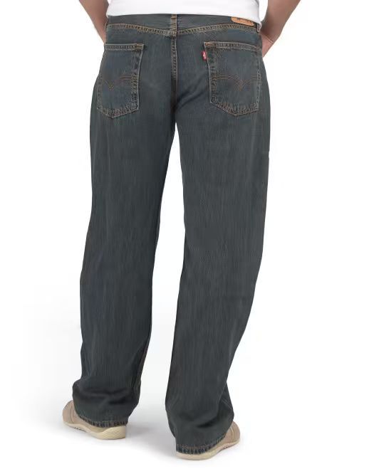 【預購】H061259 LEVI'S 555 寬鬆直筒牛仔褲 (深藍色)
