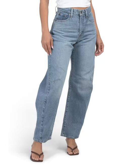 【預購】H061266 LEVI'S Cinch Barrel 女裝弧形牛仔褲 (淡藍色)