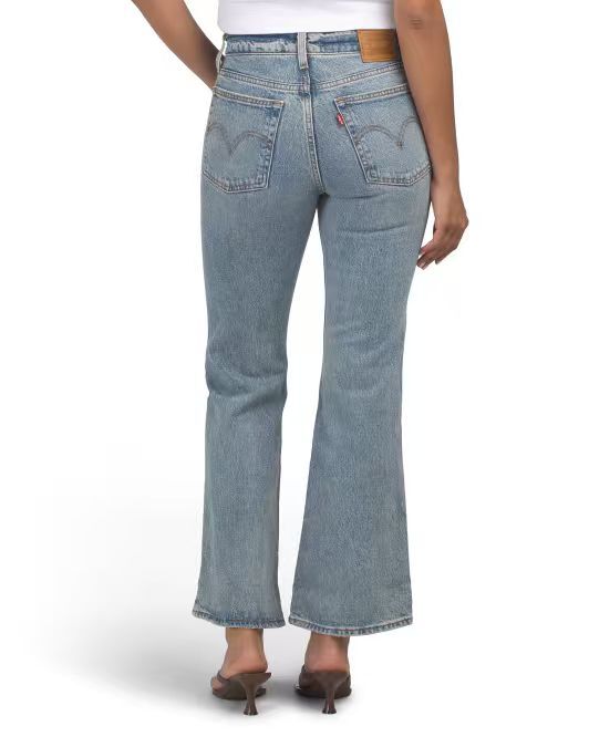 【預購】H061267 LEVI'S 女裝微喇叭長褲 (藍色)
