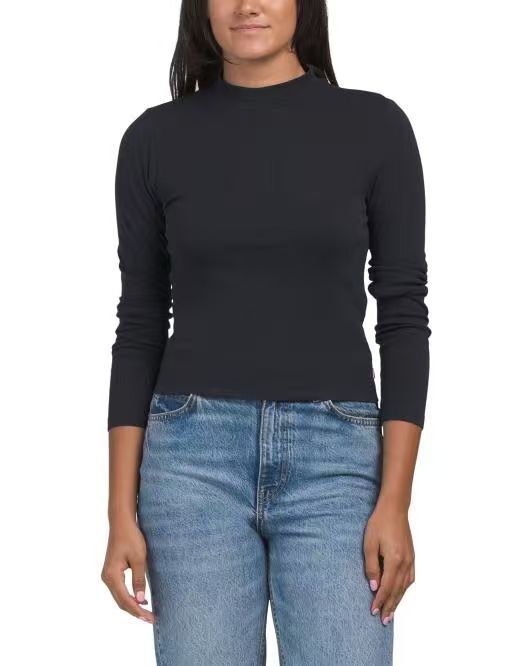 【預購】H061268 LEVI'S Effortless 女裝長袖上衣 (黑色)