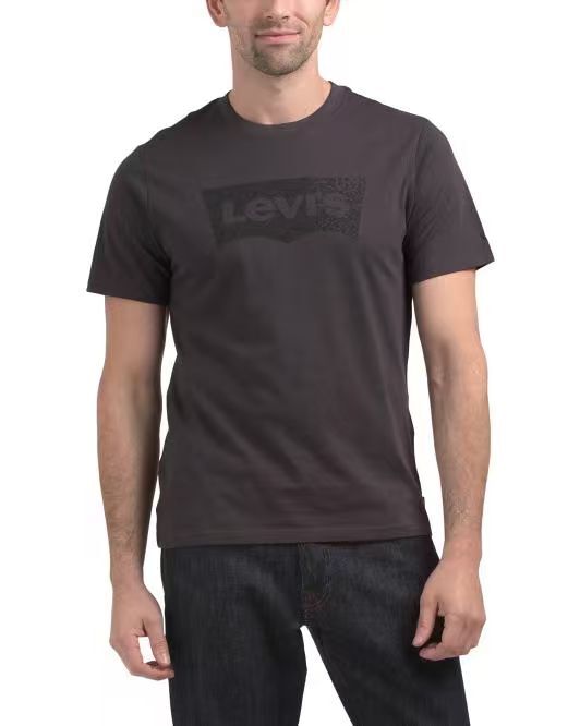 【預購】H061269 LEVI'S  男裝短袖上衣 (炭灰色)