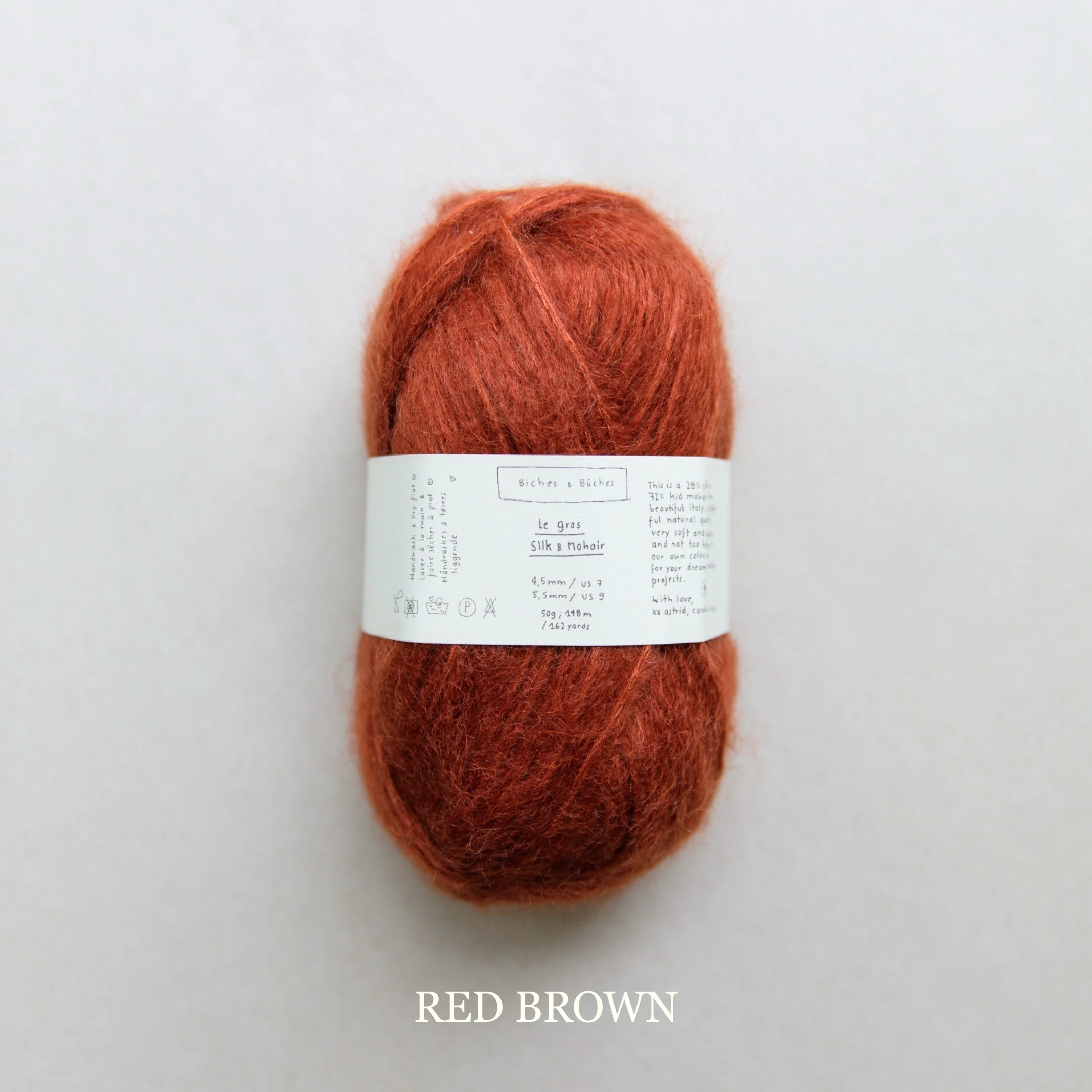 Biches & Bûches - Le Gros Silk & Mohair 蠶絲毛海 粗線
