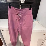 [S] DKNY DUSTY ORCHID TWO TONE LOGO DRAWCORD JOGGER, DP6P3496-QHA (SD2078)
