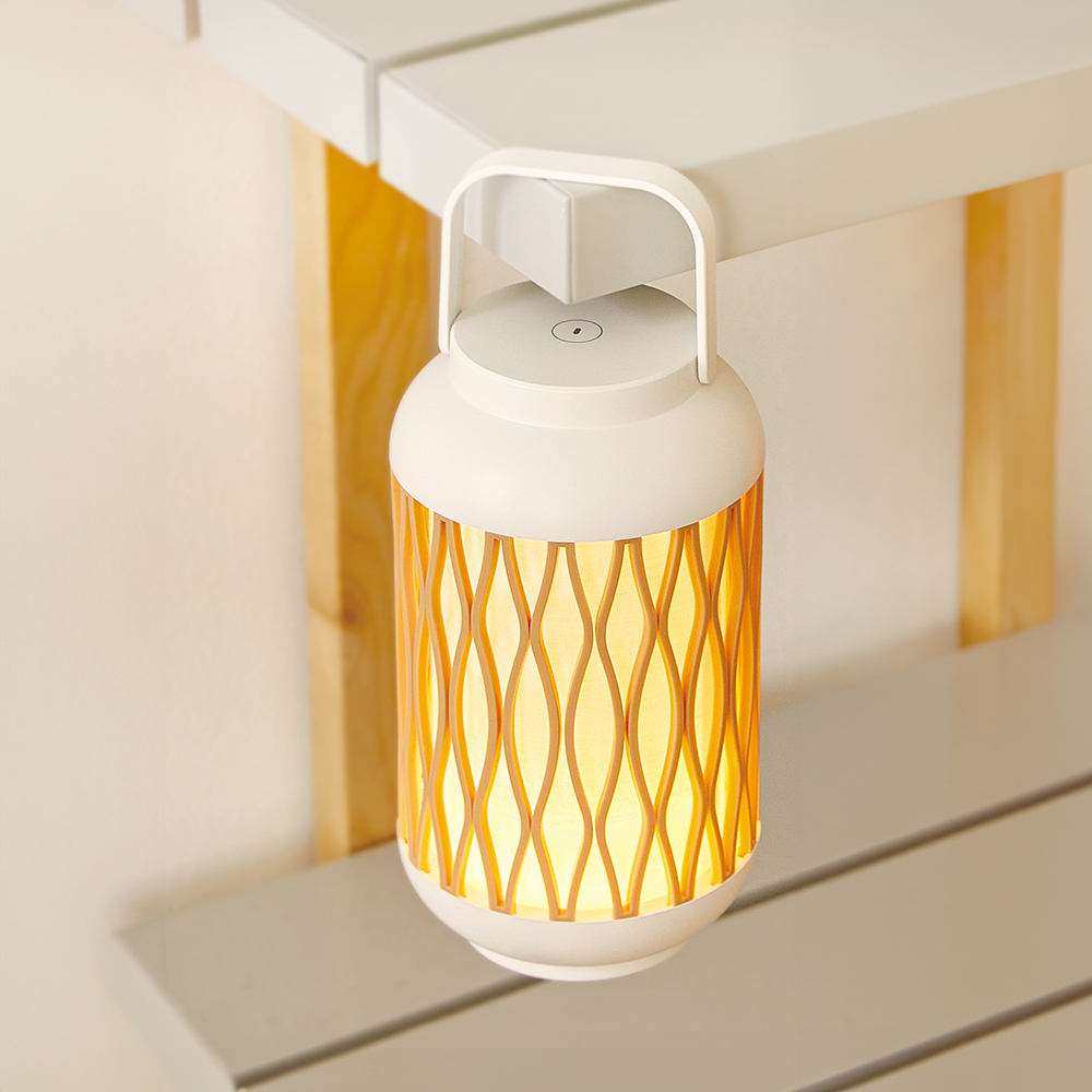 PRISM Antique mood lamp White