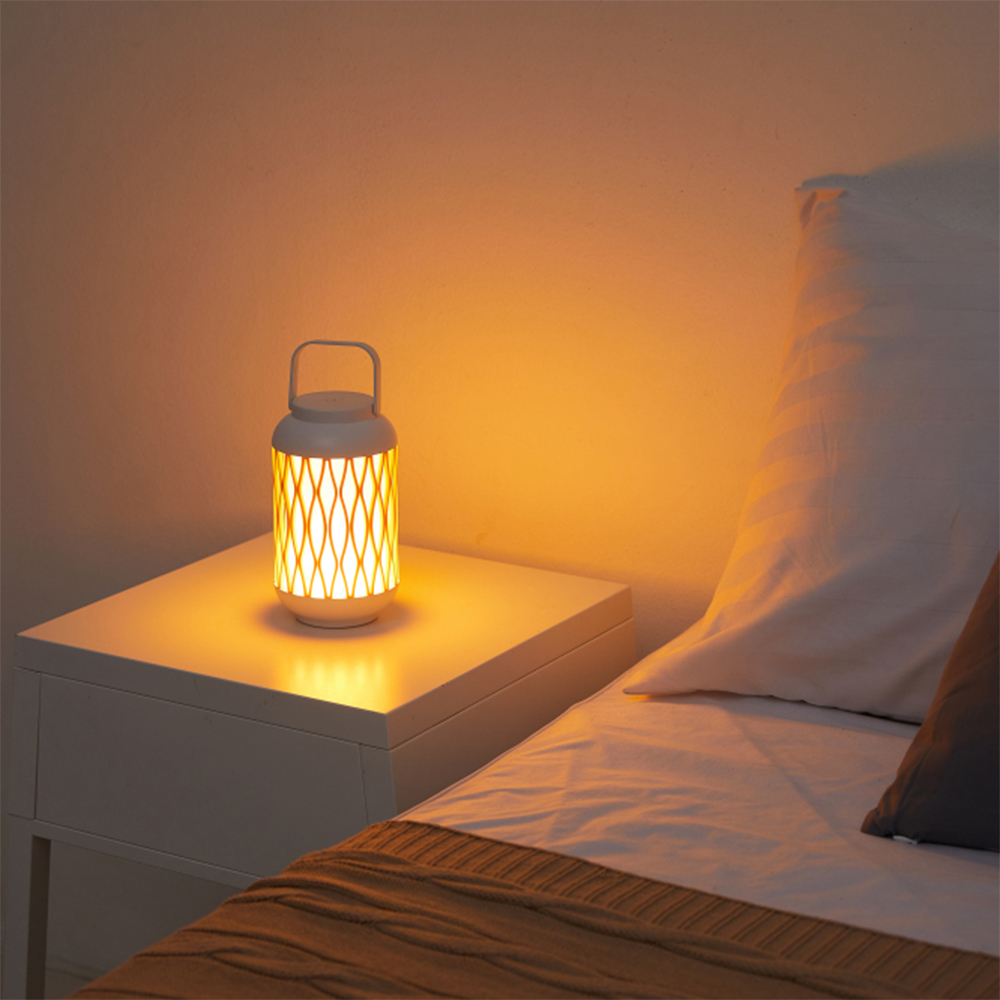 PRISM Antique mood lamp White