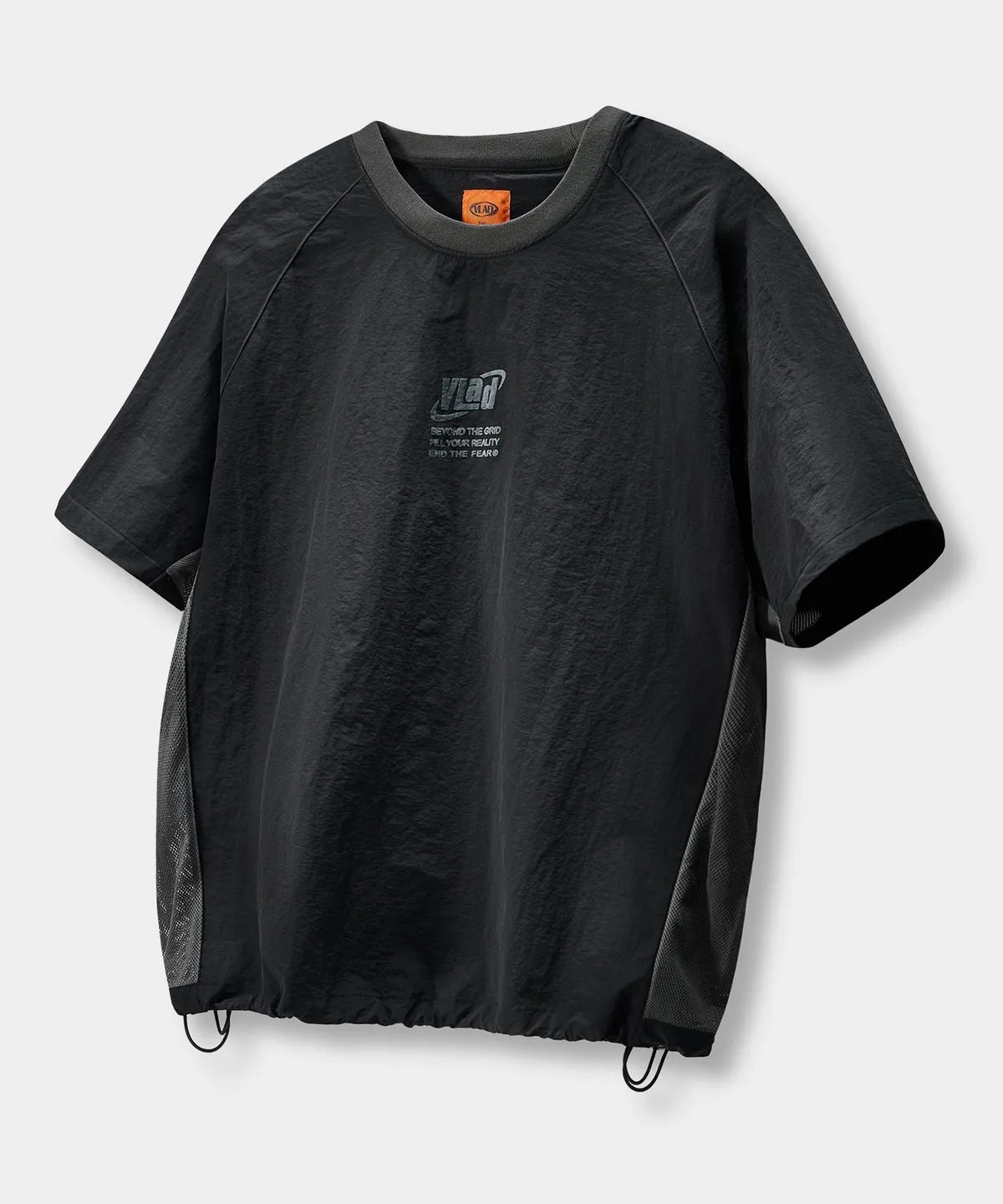 DIMITRI BLACK Nylon Core Half T-Shirt