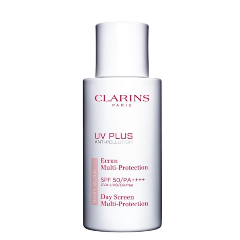 嬌韻詩 UV Plus 抗污染透白防曬隔離霜 SPF50PA++++ 50ML (小白盾粉色隔離)[平行進口] 3380810366174