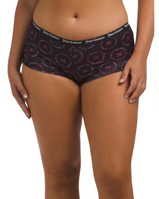 【預購】H061281 JUICY COUTURE 女裝柔軟舒適內褲套裝 (5入組)