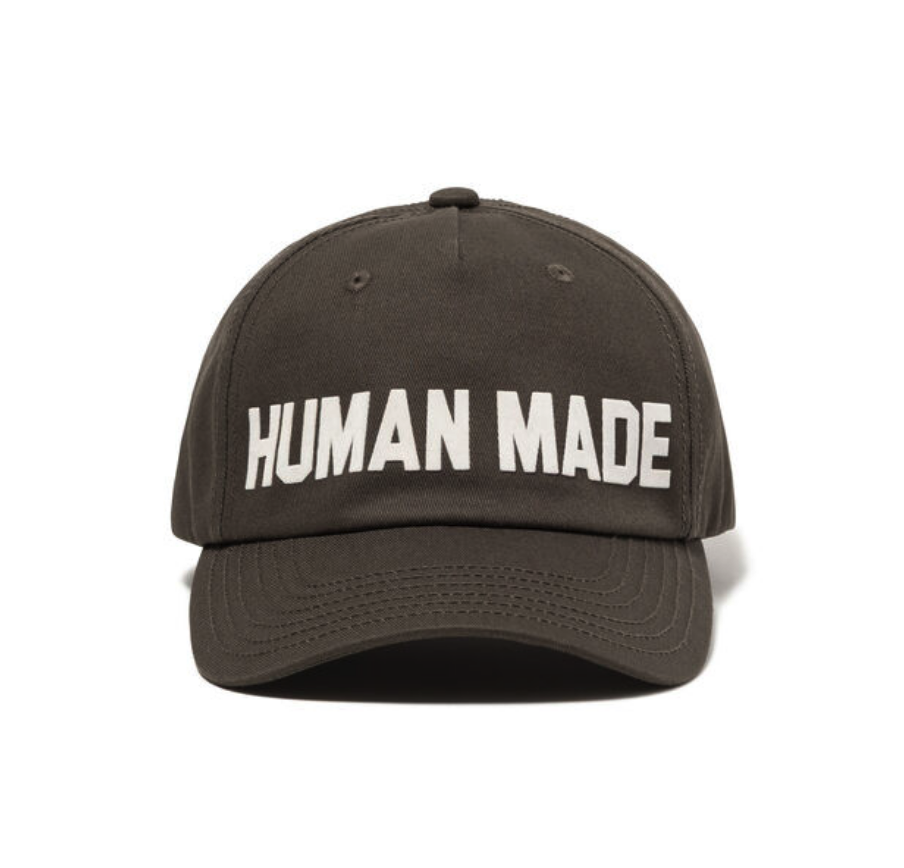 【現貨】human made 5PANEL TWILL CAP 植絨logo五葉帽 老帽 HM31GD020