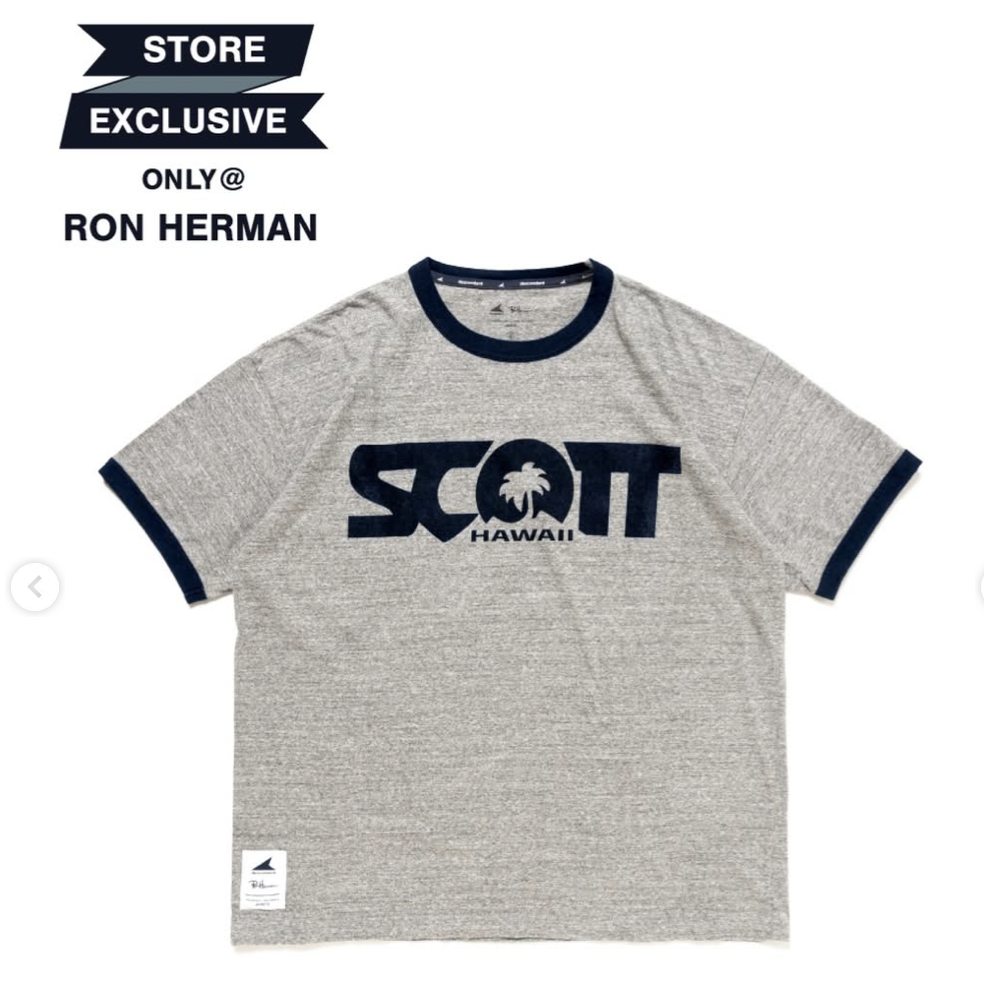 【Scott Hawaii | DESCENDANT】 尚無價位尺寸請私訊  店鋪限定短TEE