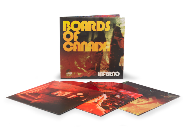 Boards Of Canada《Inferno》（限量日文obi 日盤紅膠2LP + 16頁書冊）