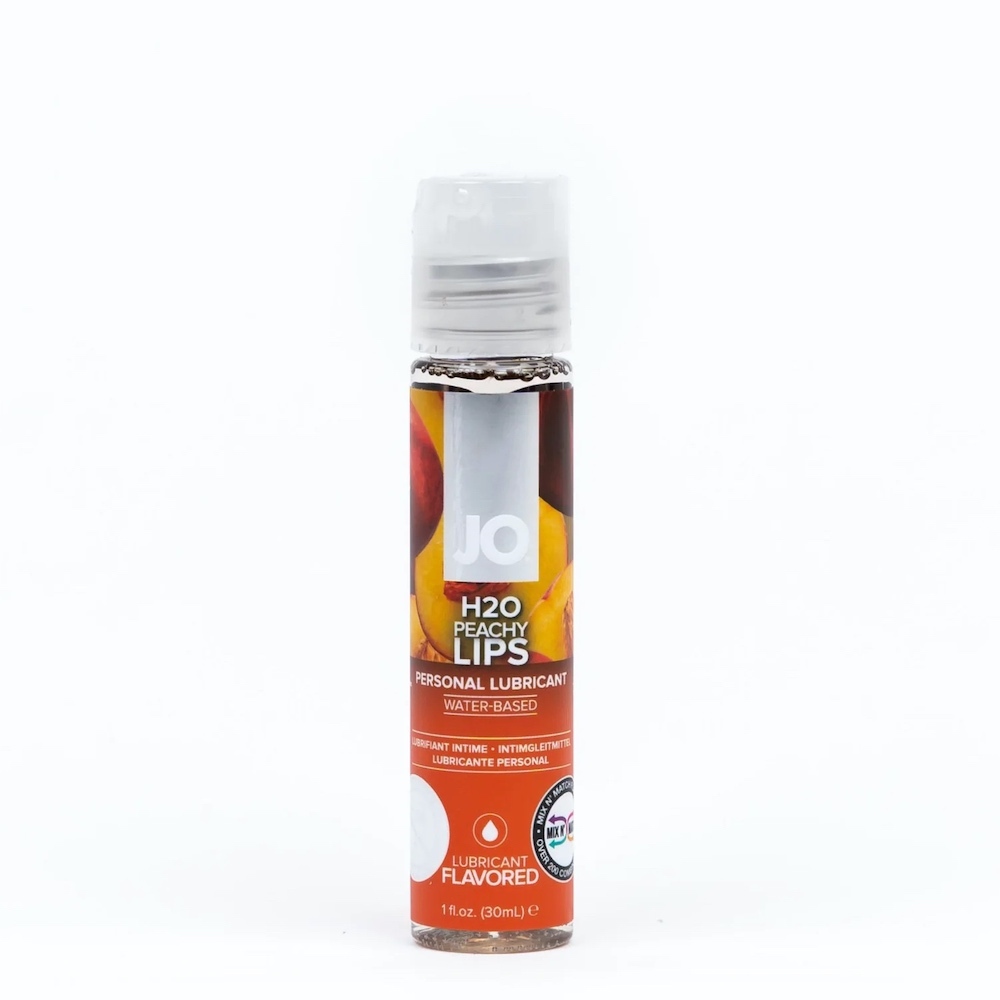 System Jo - H2O 蜜桃味可食用水性潤滑劑 - 30ml
