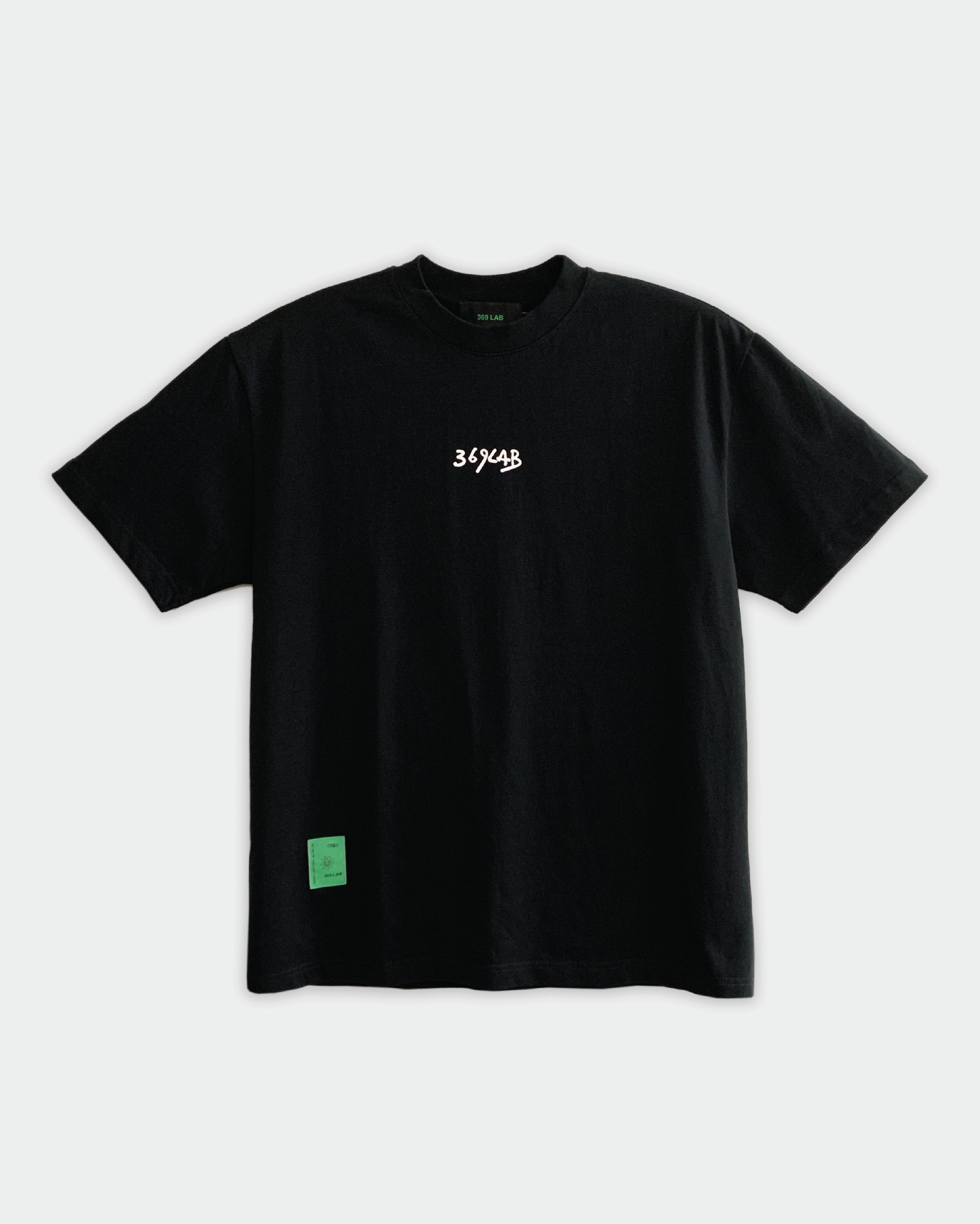 369 Lab Sketch flower heart print - Black | 2S6TEE009