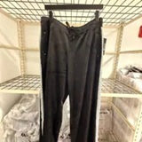 [S] KARL LAGERFELD BLACK CO-ORD VELOUR RHINESTONE JOGGER, L5ZF7B74-BLK (SKL1762)