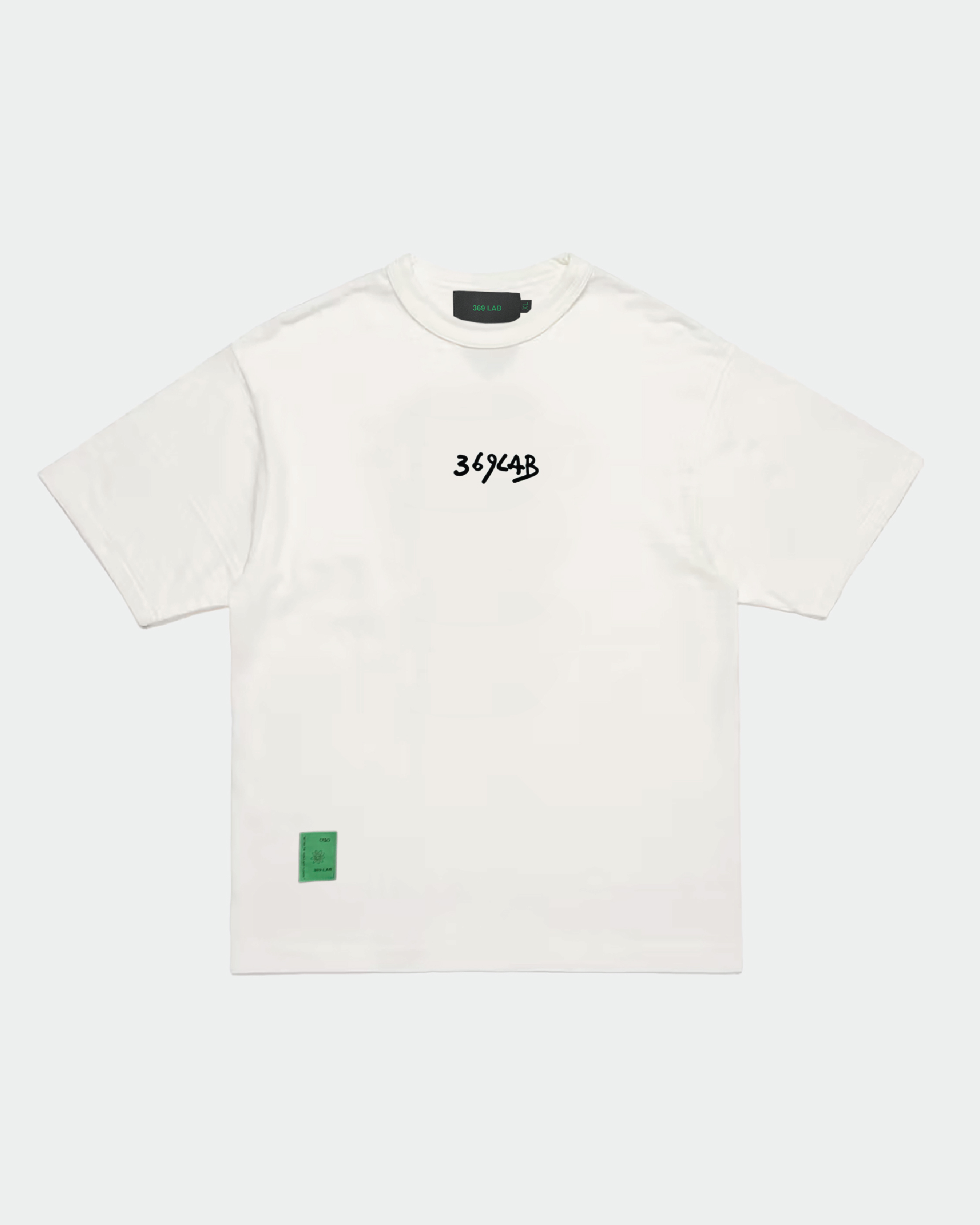 369 Lab Sketch flower heart print - White | 2S6TEE009
