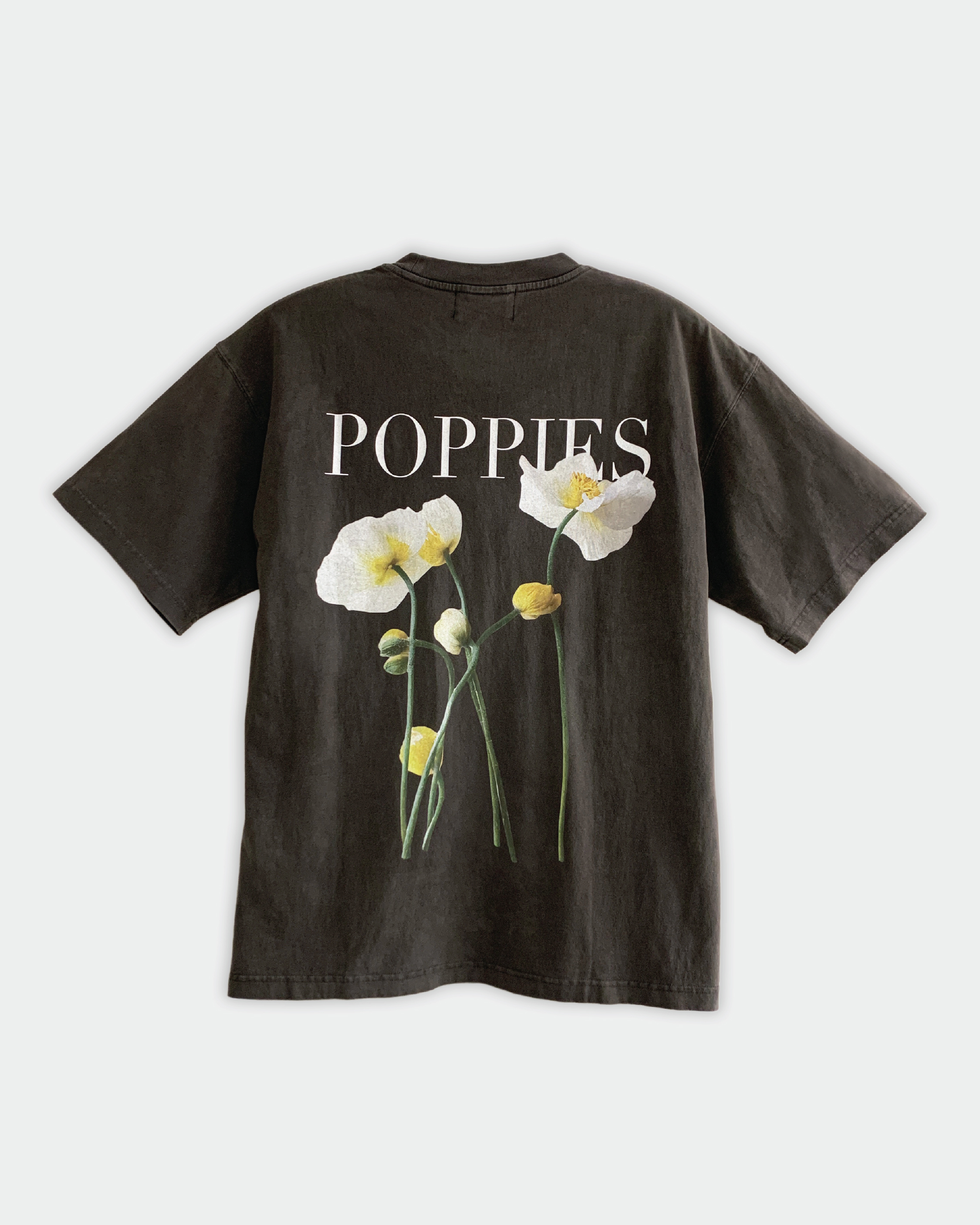 369 Lab Poppies Tee - Dark Grey | 2S6TEE005