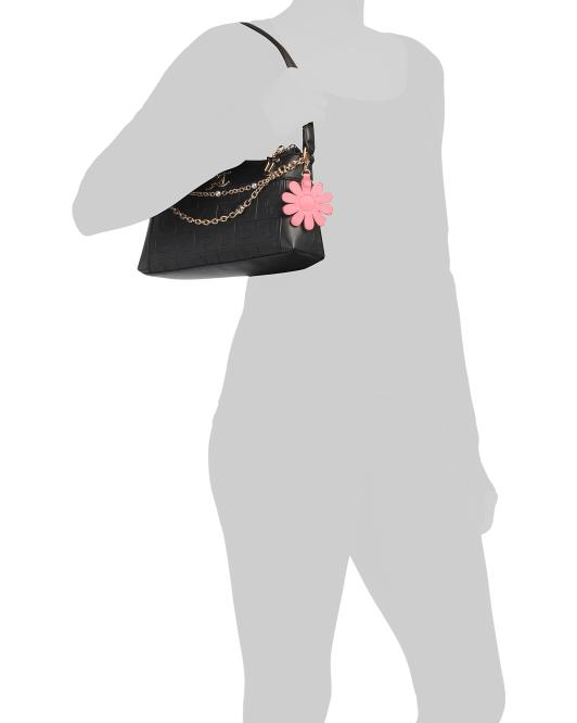 【預購】H061298 JUICY COUTURE Pretty Pop 鍊條細節肩背袋 (黑色)