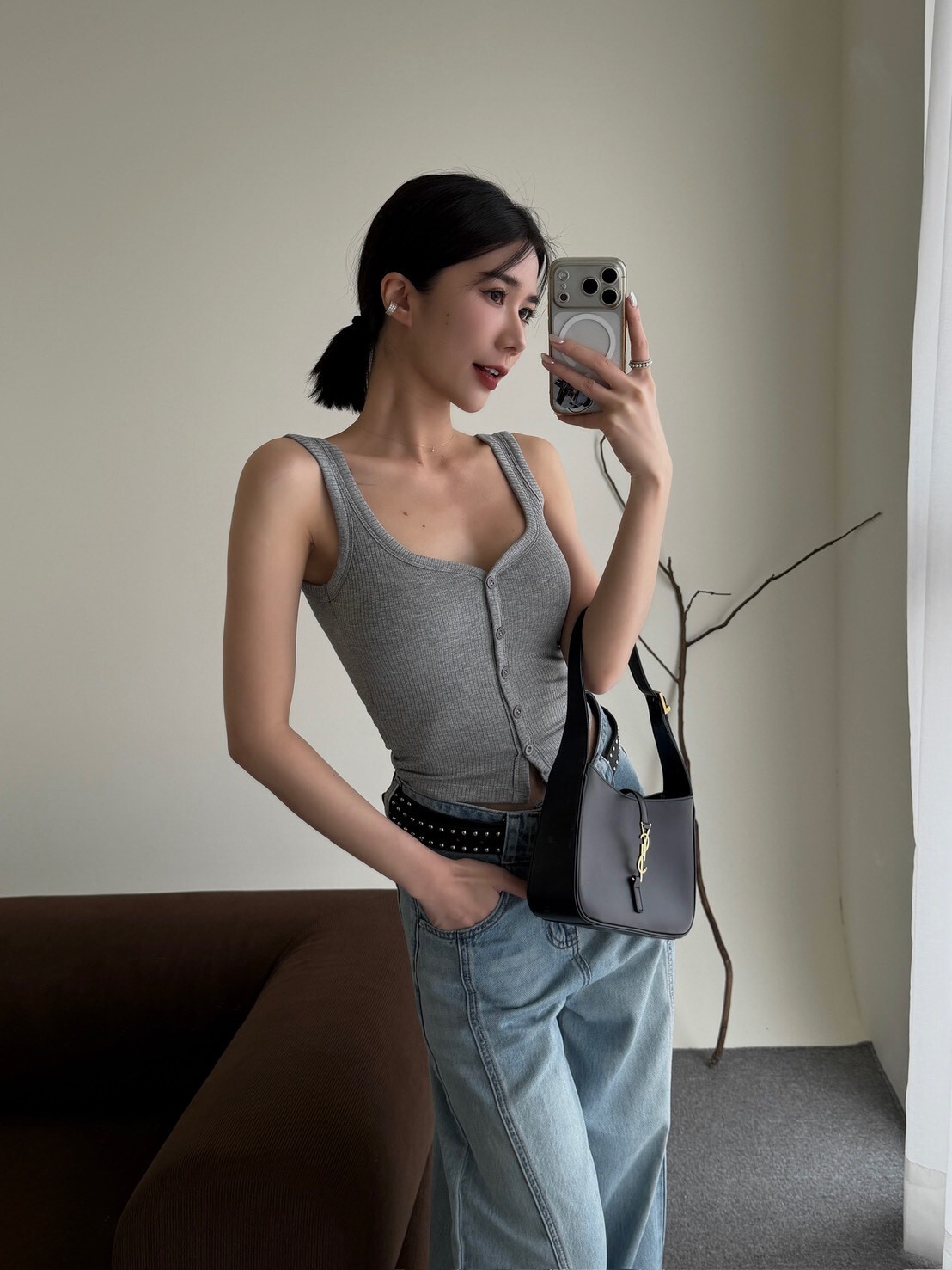 超舒服顯瘦羅紋BRATOP