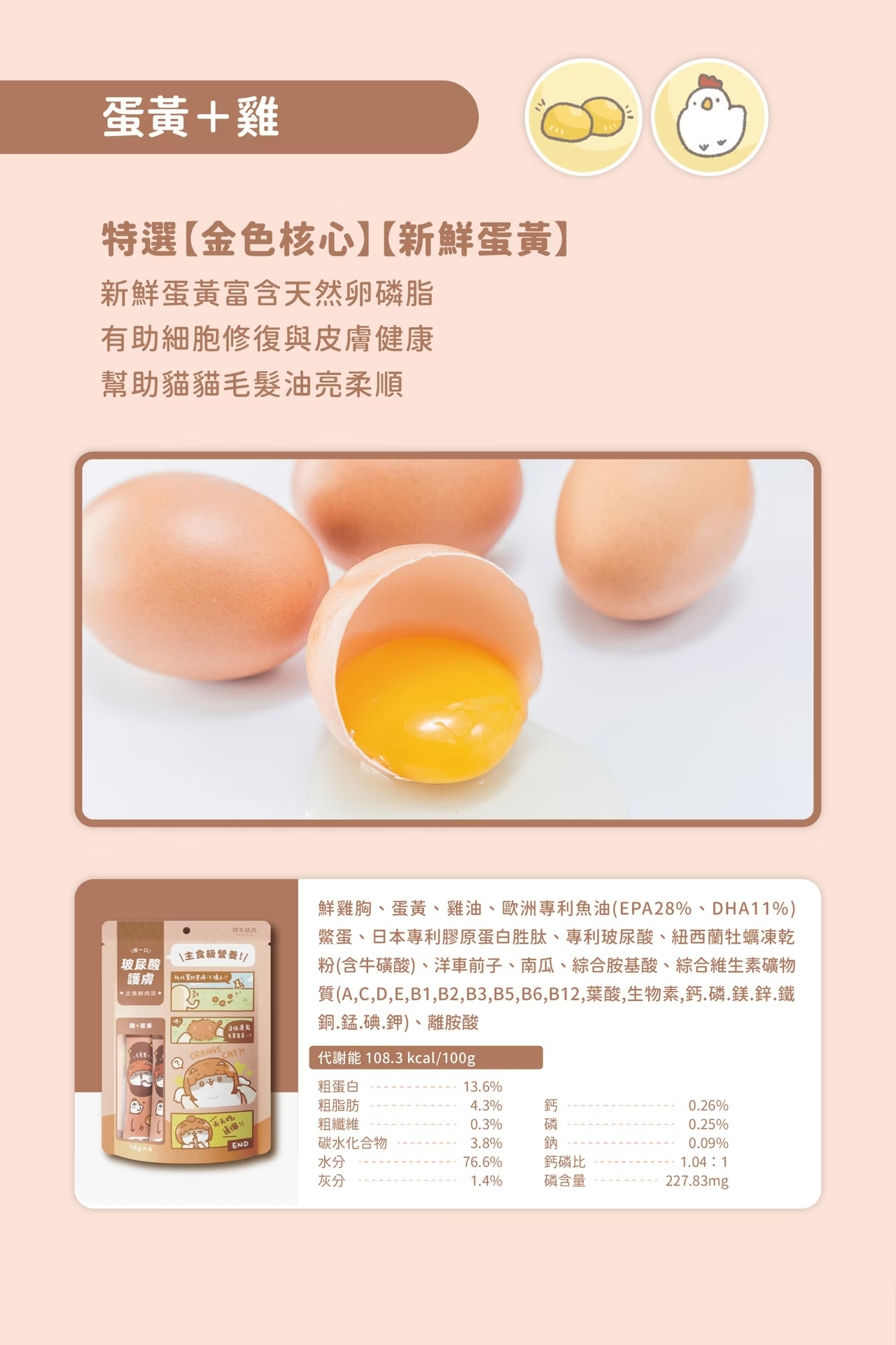 貓有話說 玻尿酸護膚SPA 主食肉泥