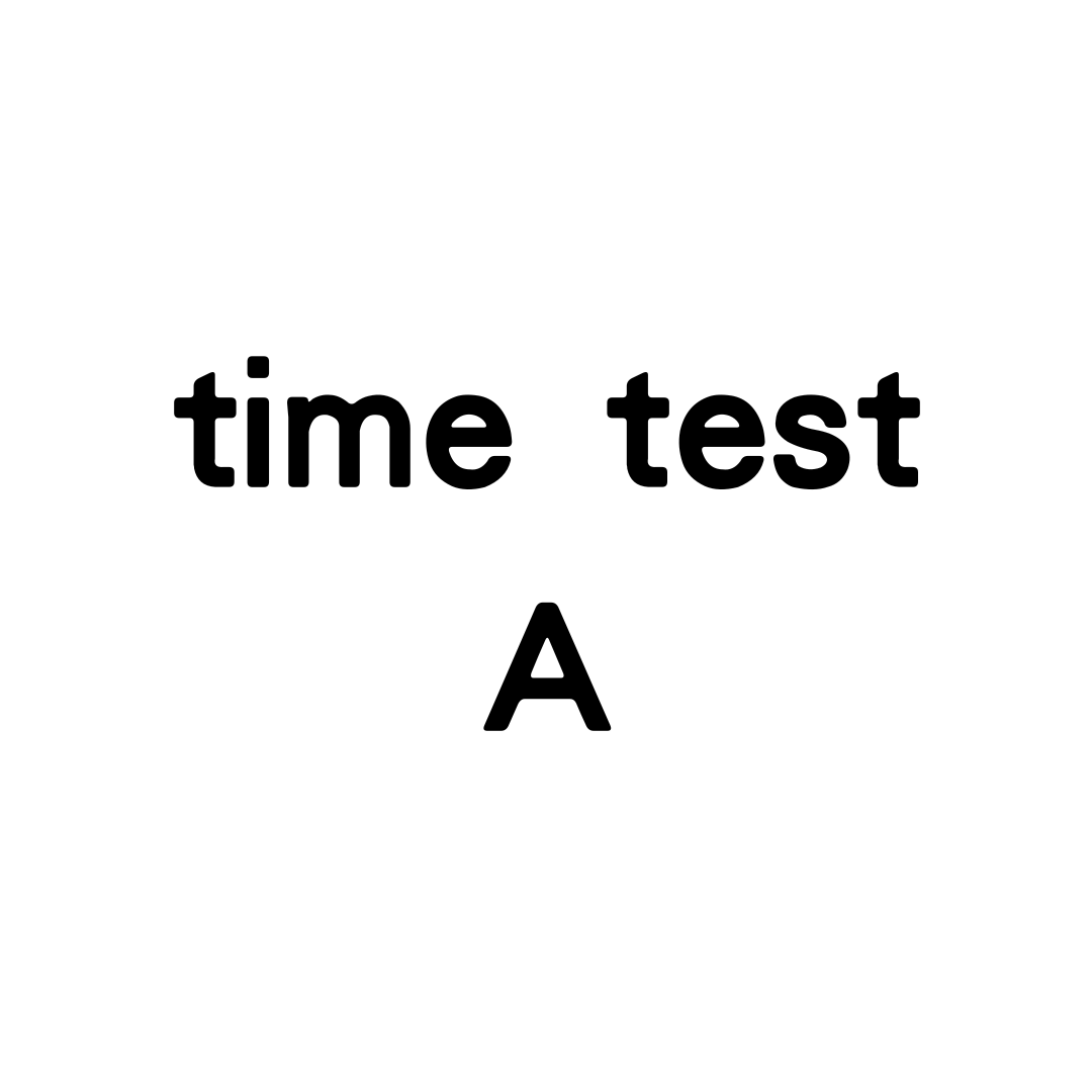 time test A