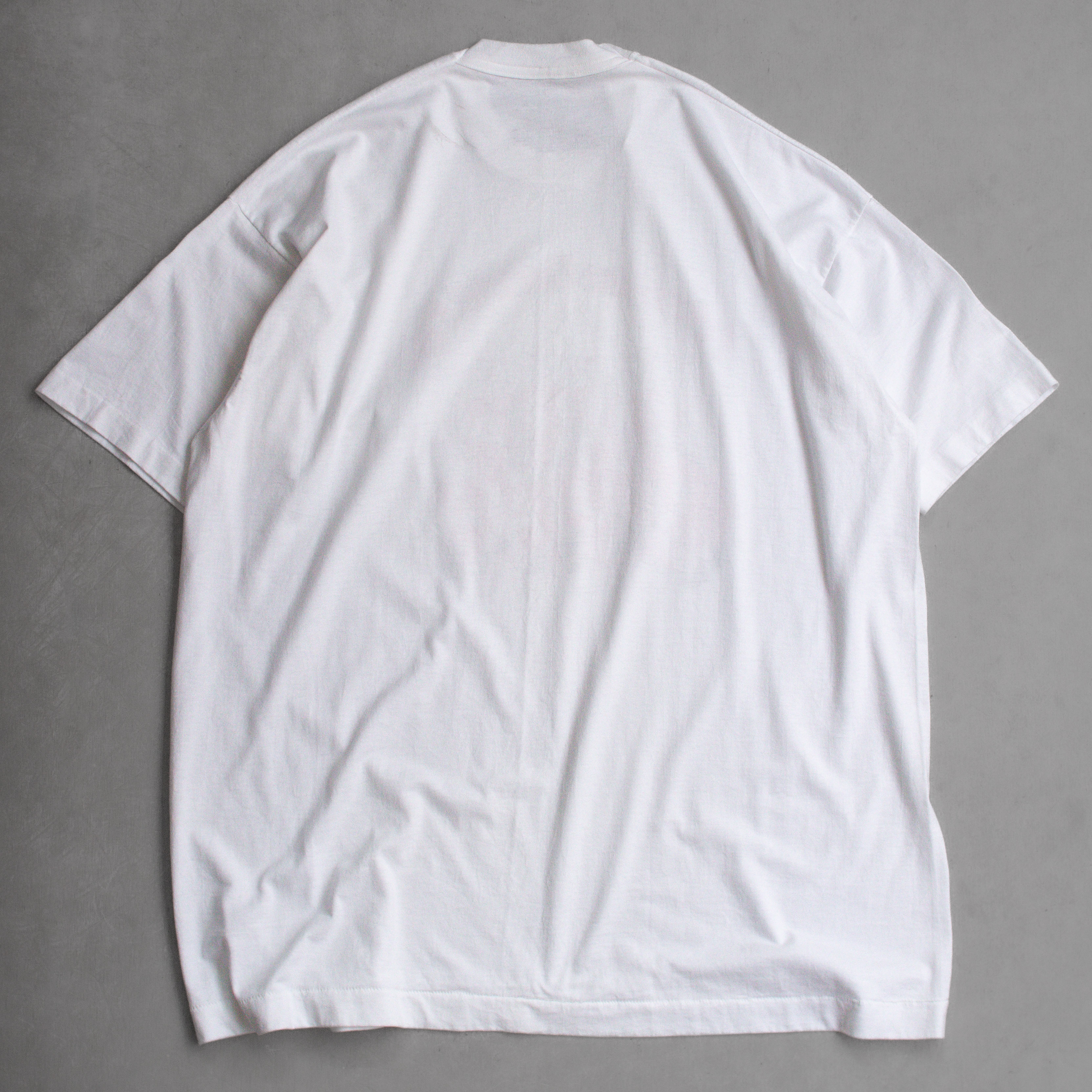 80-90S VINTAGE TEE 美國 阿肯薩斯 豬舞團 插畫 白色 短袖 T恤