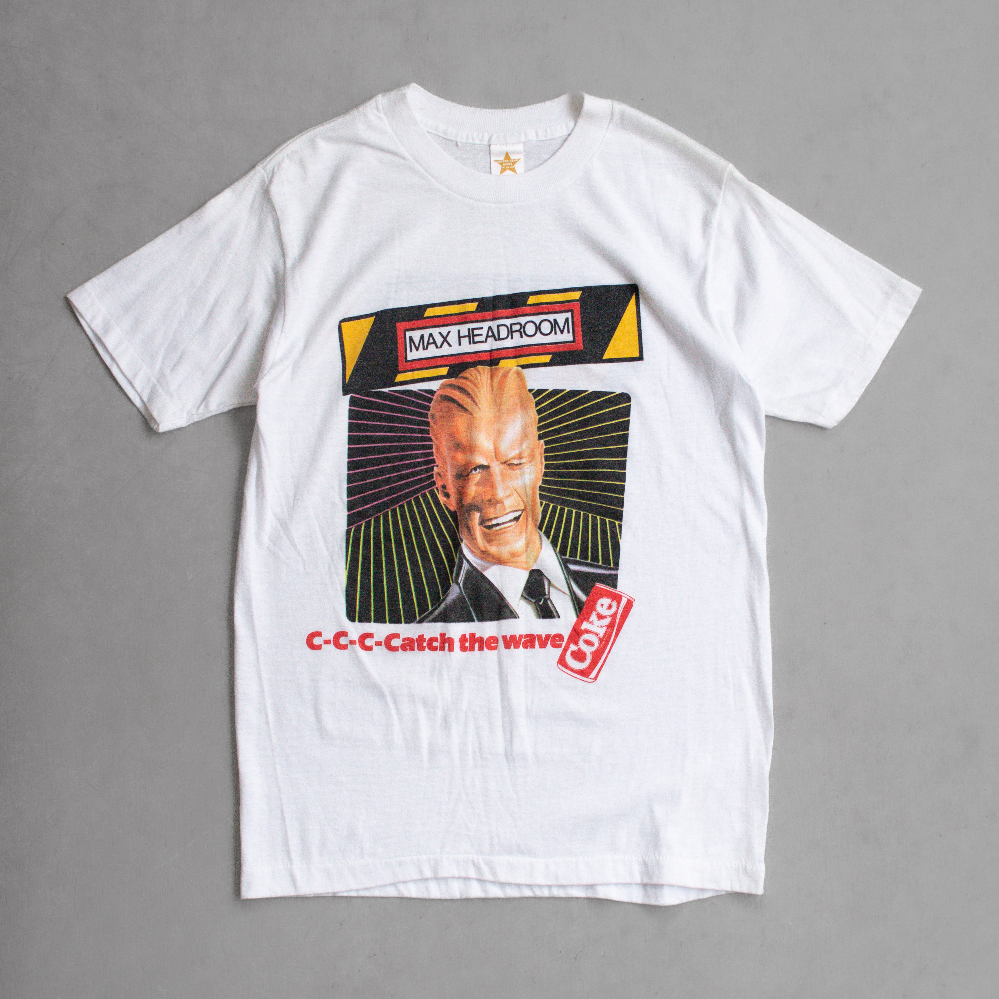 80-90S VINTAGE COCA COLA TEE 美國製 可口可樂 白色 短袖 T恤
