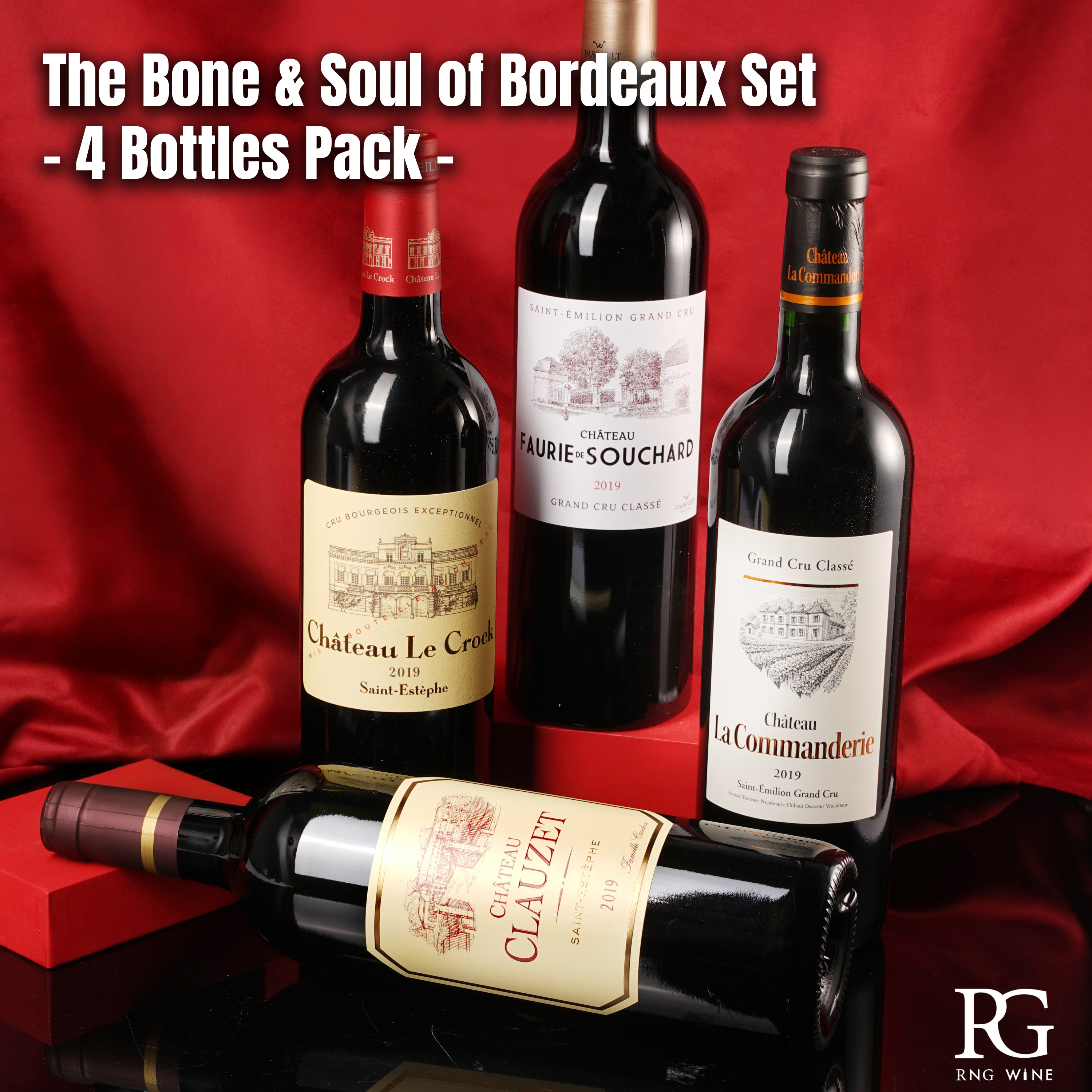 The Bone & Soul of Bordeaux Set - 4 Bottles Pack