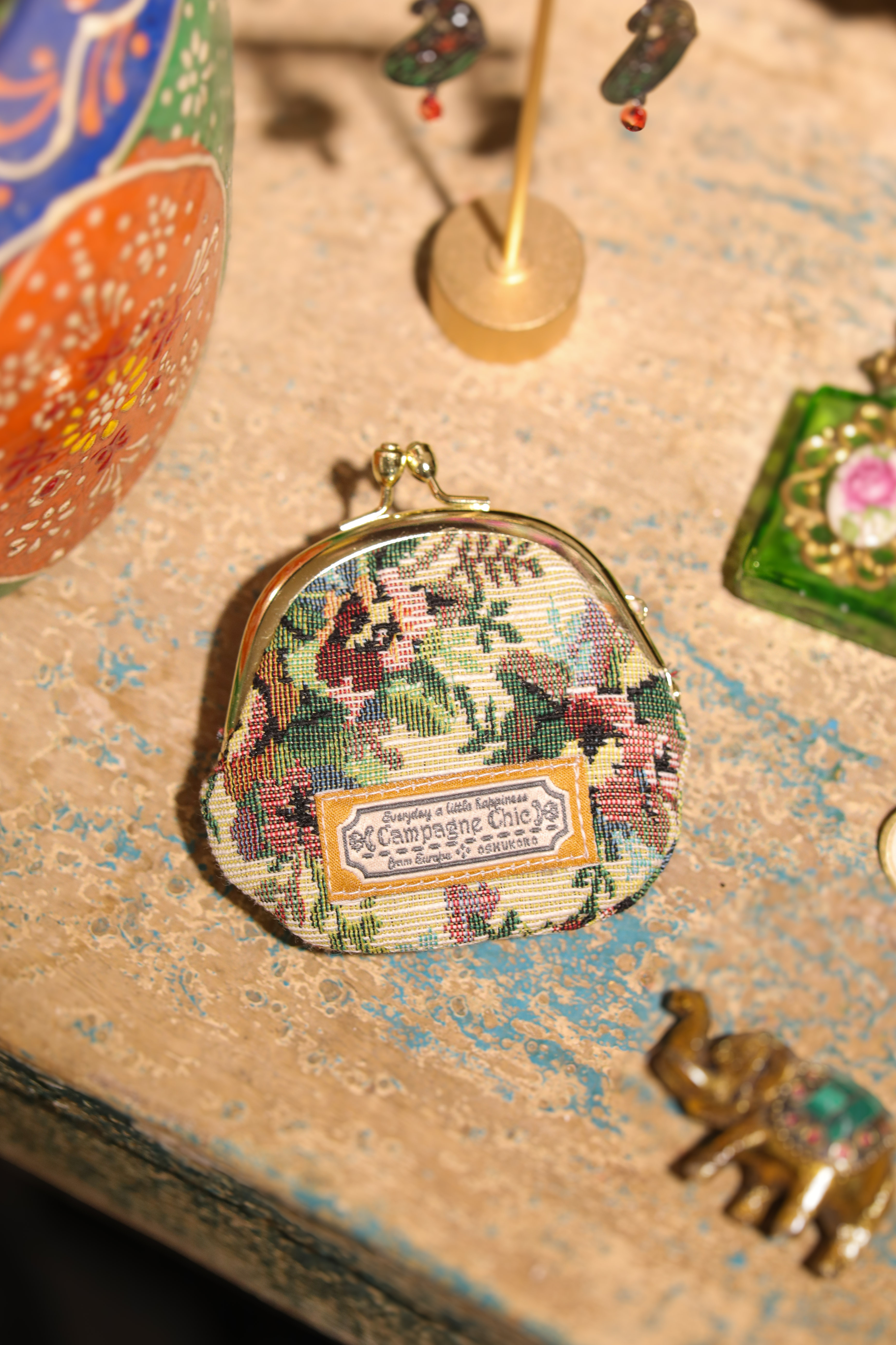 Amina - Coin Purse - LJMP3103 - flower (0612)