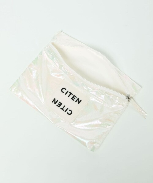 CITEN / Metallic Flat Pouch