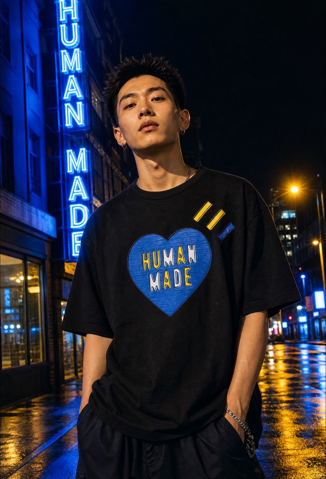 <本週新品> HUMAN MADE GRAPHIC T-SHIRT 愛心塗鴉 黑 白 兩色