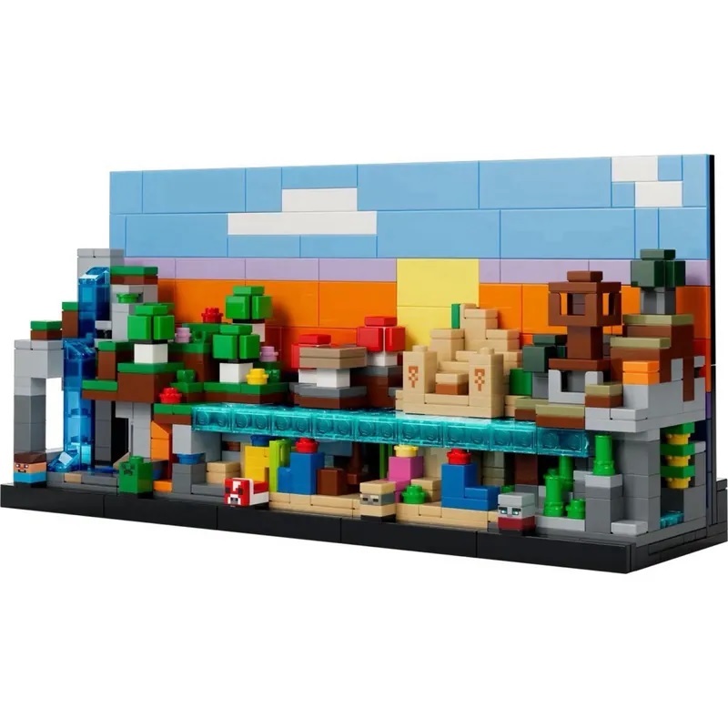 【玩具研究中心】LEGO 樂高 Minecraft 迷你生態域 21589