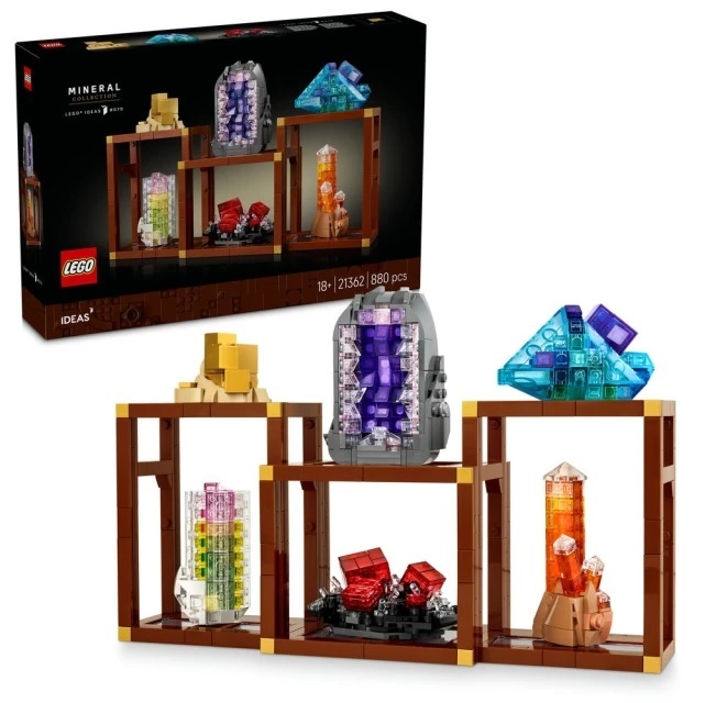 【玩具研究中心】LEGO 樂高 Ideas 礦物集錦 21362