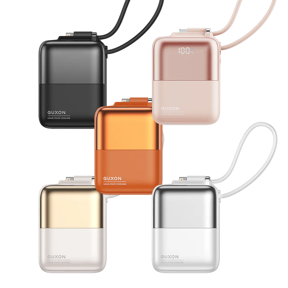 【GUXON】極方塊固態雙線行動電源 10000mAh