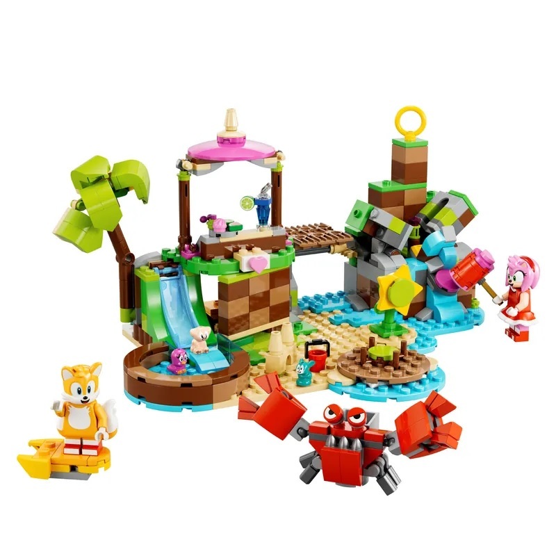 【玩具研究中心】LEGO 樂高 音速小子 Amy的動物救援島嶼 76992