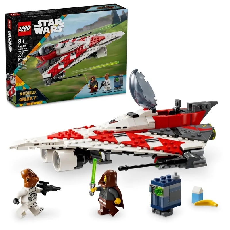 【玩具研究中心】LEGO 樂高 星際大戰 Jedi Bob's Starfighter 75388