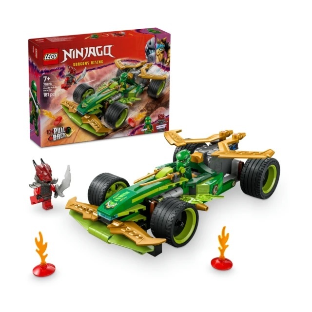 【玩具研究中心】LEGO 樂高 旋風忍者 勞埃德的迴力賽車 71828