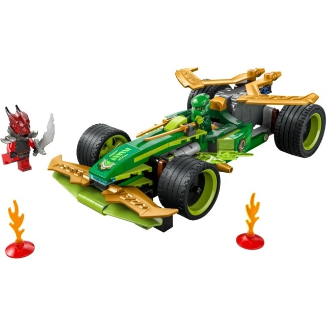 【玩具研究中心】LEGO 樂高 旋風忍者 勞埃德的迴力賽車 71828