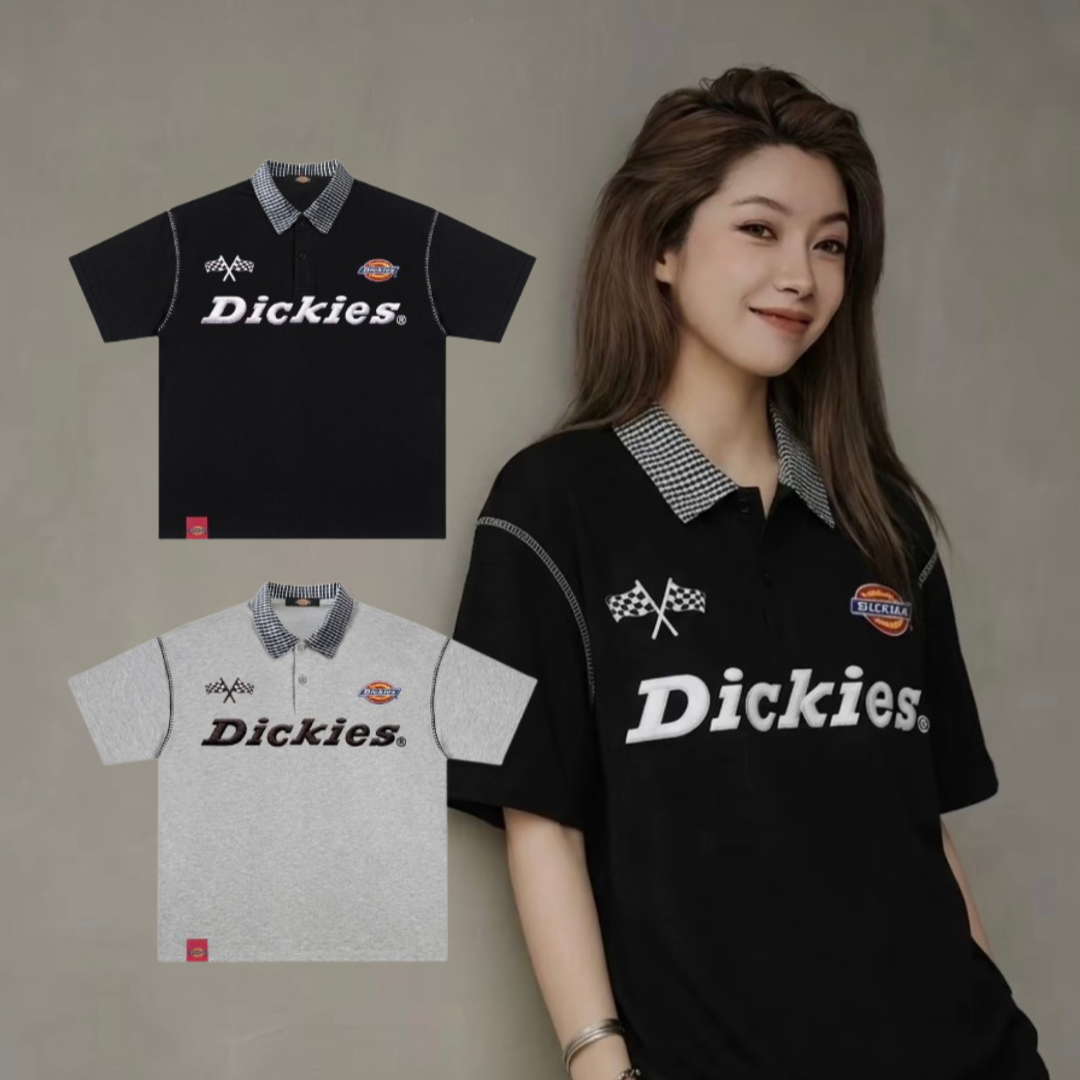 『預購商品』Dickies 英倫學院風 刺繡短袖Polo衫  DKU262NPL219-BH