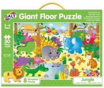GALT PUZZLES 巨型地板併圖-熱帶叢林(3-6Y)(A0858B)