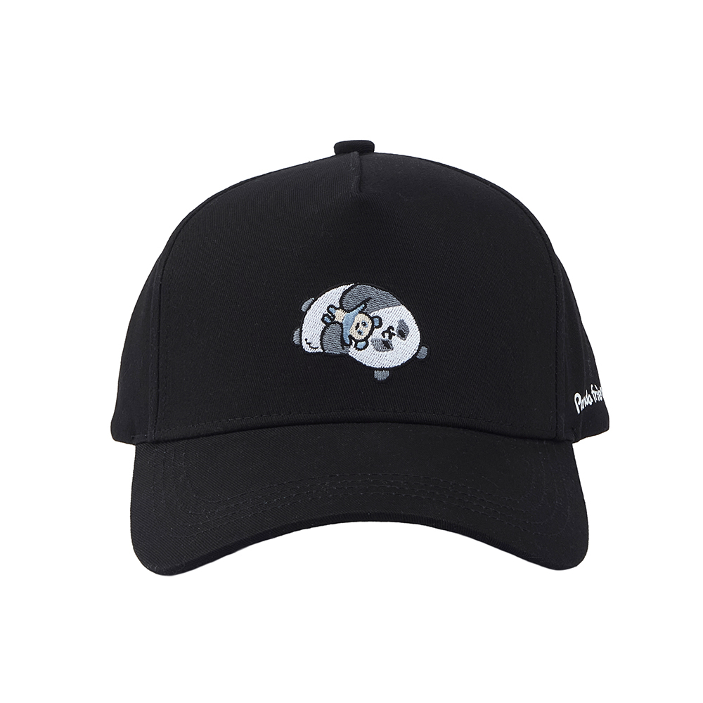 Panda Friends Hong Kong Food Collection: De De with Panda Baby Black Cap