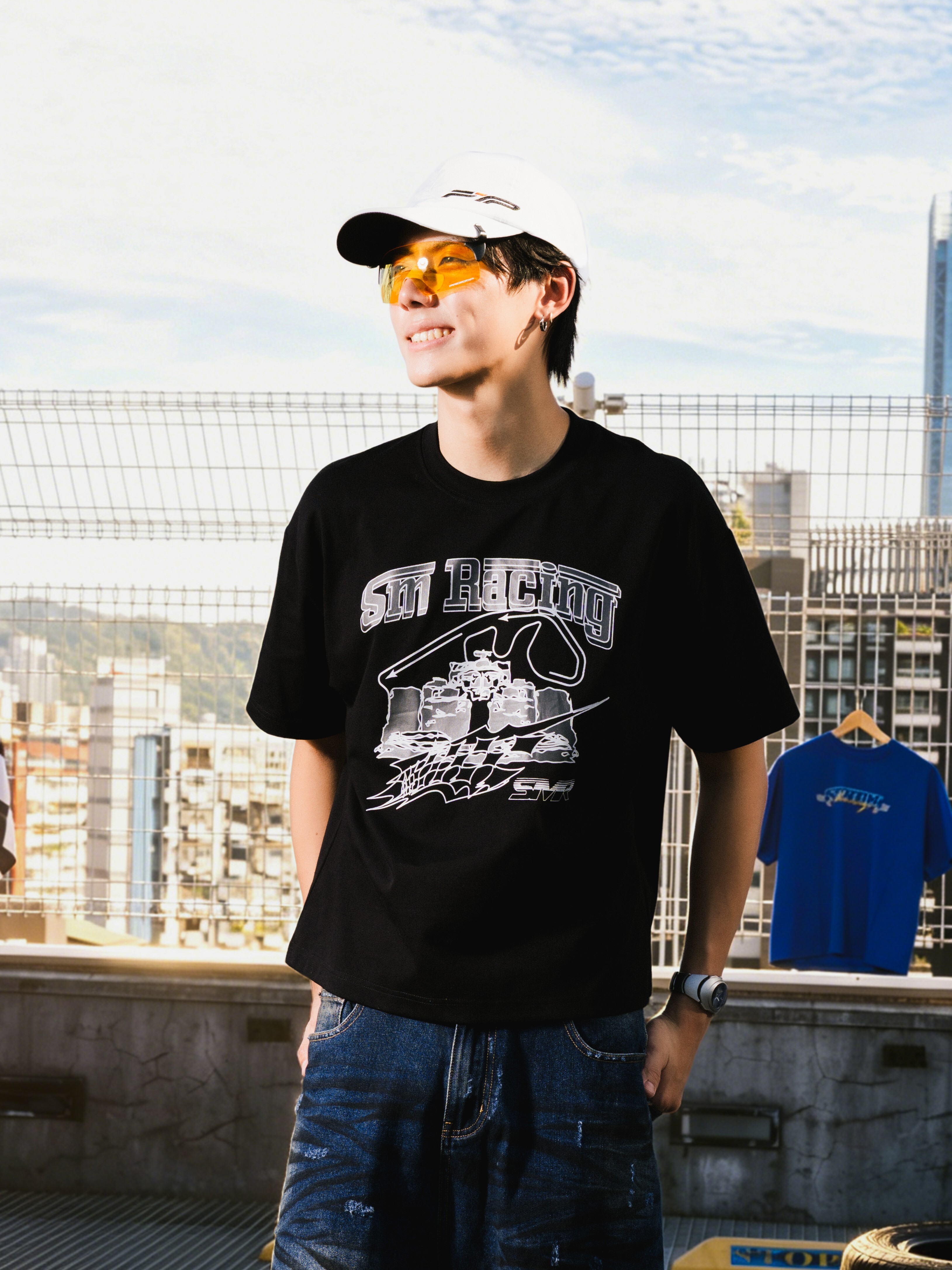 SIMON MADE TS-2625-1 疾速軌道 SORONA BOXY 短T