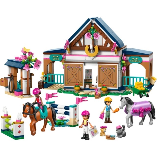 【玩具研究中心】LEGO 樂高 Friends 馬廄和馬術學院 42688