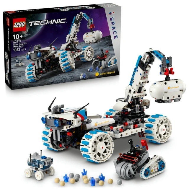【玩具研究中心】LEGO 樂高 科技系列 Lunar Outpost 月球車太空載具 42211