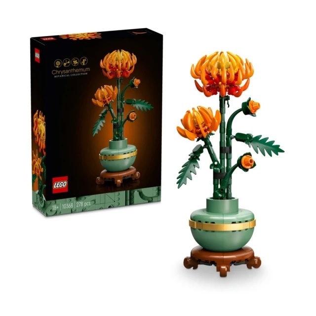【玩具研究中心】LEGO 樂高 Botanicals 菊花 10368