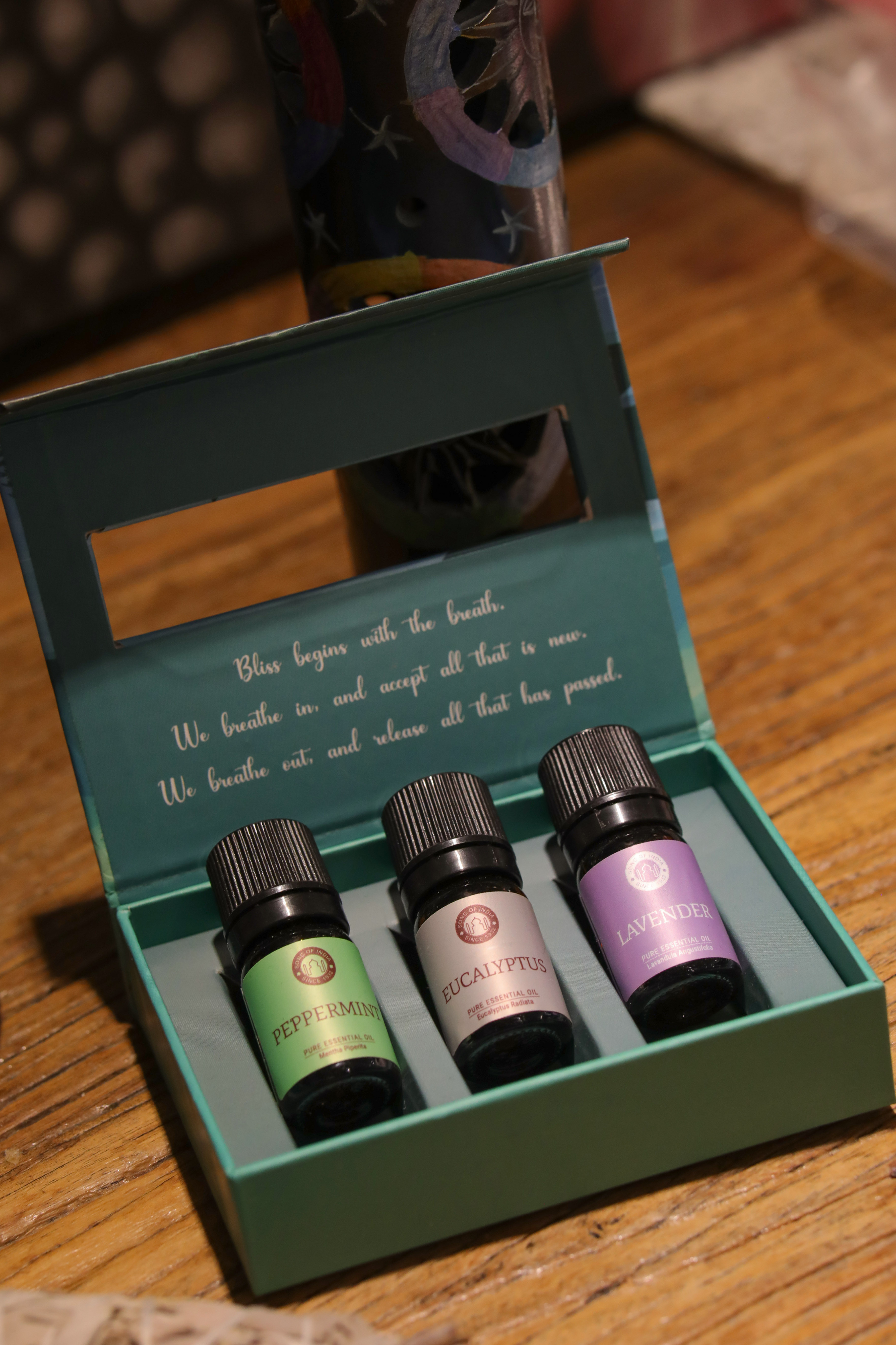 Song of india - breathe - Essential Oil Blends Gift Set (0612)