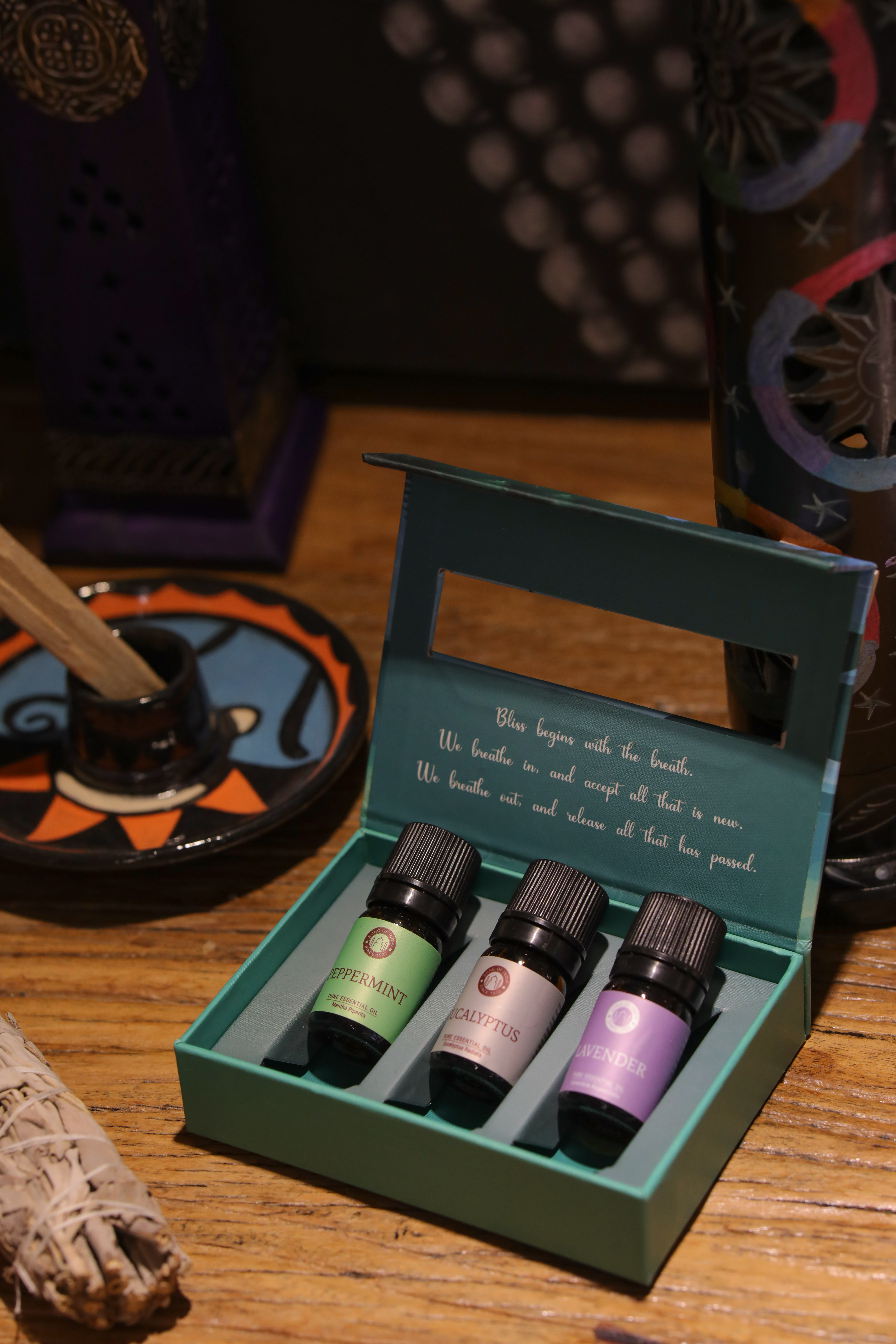 Song of india - breathe - Essential Oil Blends Gift Set (0612)