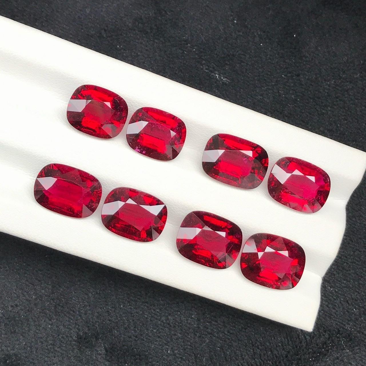 Crimson Flame Pair｜Pigeon Blood Red Tourmaline Earring Gemstone Collection