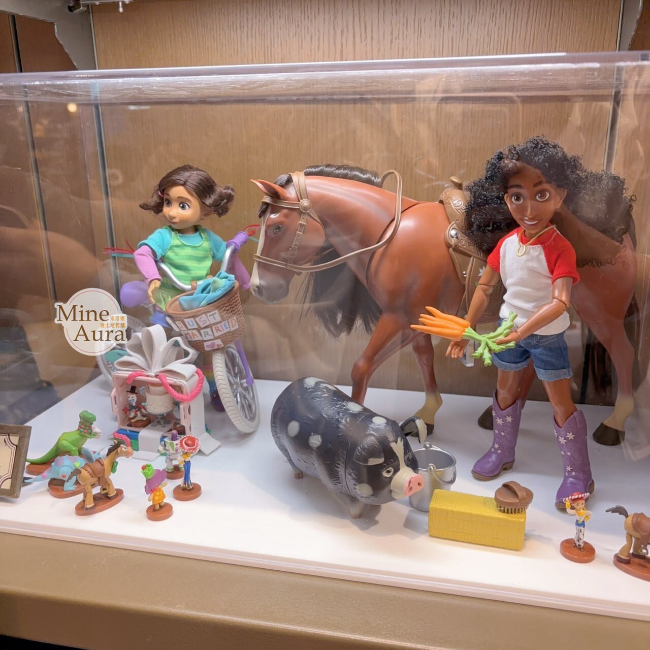玩具總動員5 邦妮 Bonnie 小馬 兒童家家酒 玩具組 擺飾品 玩具總動員 Toy Story -上海迪士尼樂園