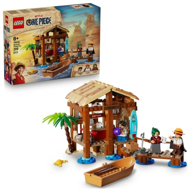 【玩具研究中心】LEGO 樂高 航海王 風車村小屋 75636